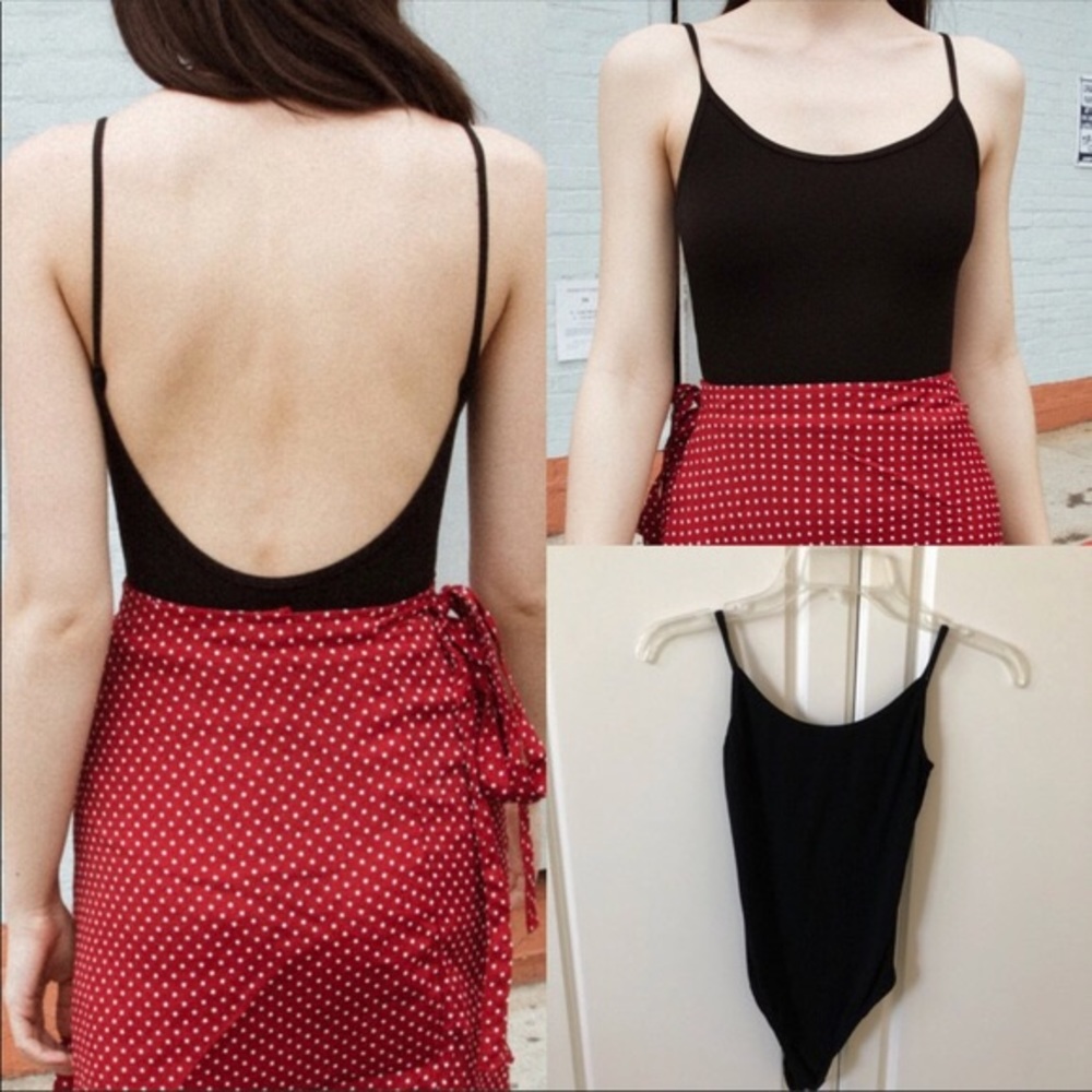 Brandy Melville low back reina bodysuit